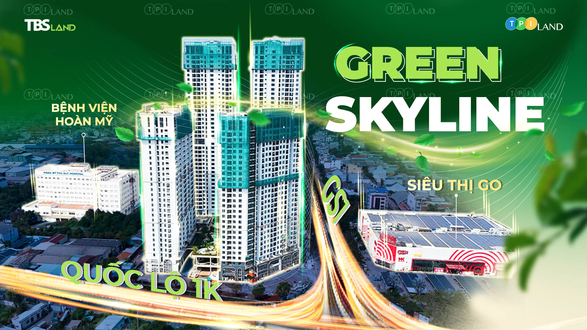 Green Skyline hưởng lợi từ hạ tầng Đông Bắc TP HCM